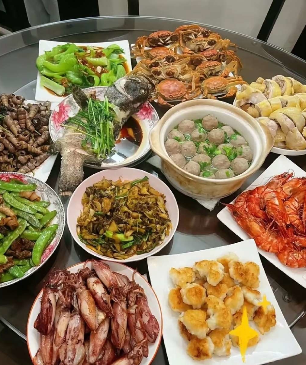 女婿第一次上门，烧这样一桌菜，是不是很满意他？