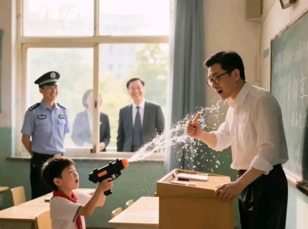 瑞安那个朝林老师呲水的学生
若将来考上大学又考公，ｚ审能否顺利通过？
这对他未来