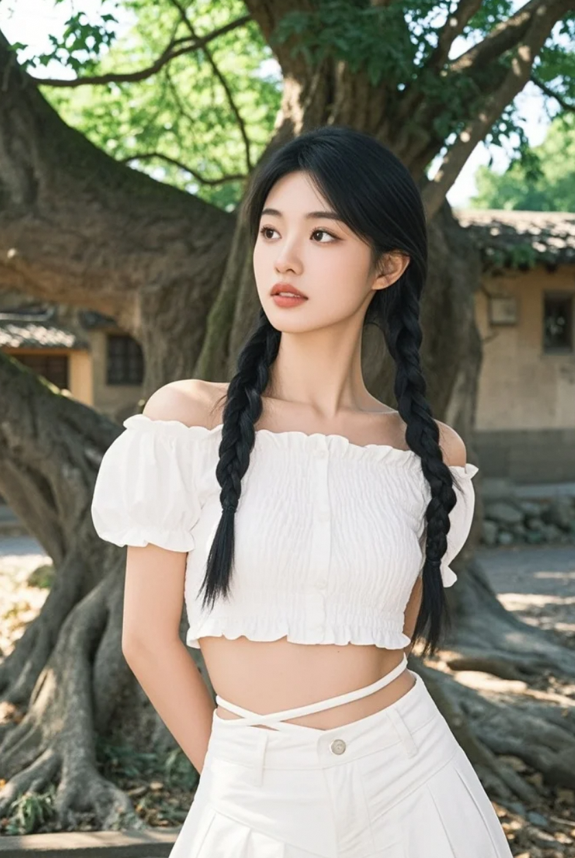 她不是影视剧女主，却演活了乡村最美的那一幕。