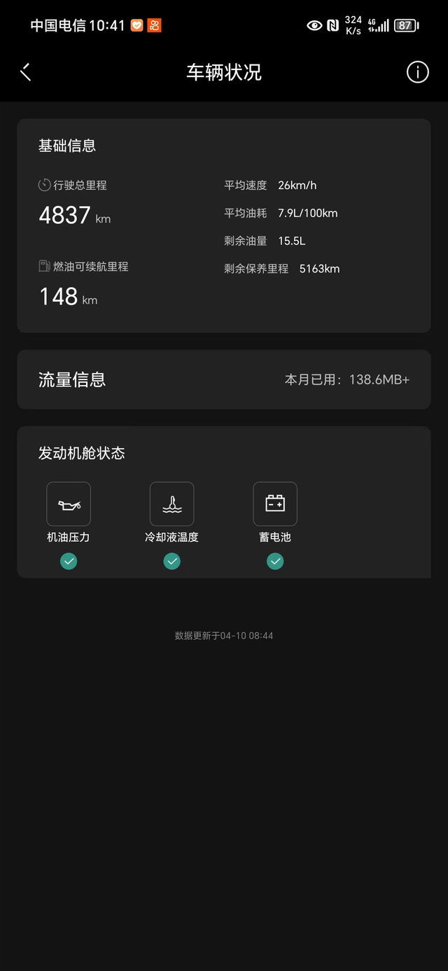 领克06真实油耗
马上5千公里了，在兰州每天在市区的情况下，油耗在8个以内，各位