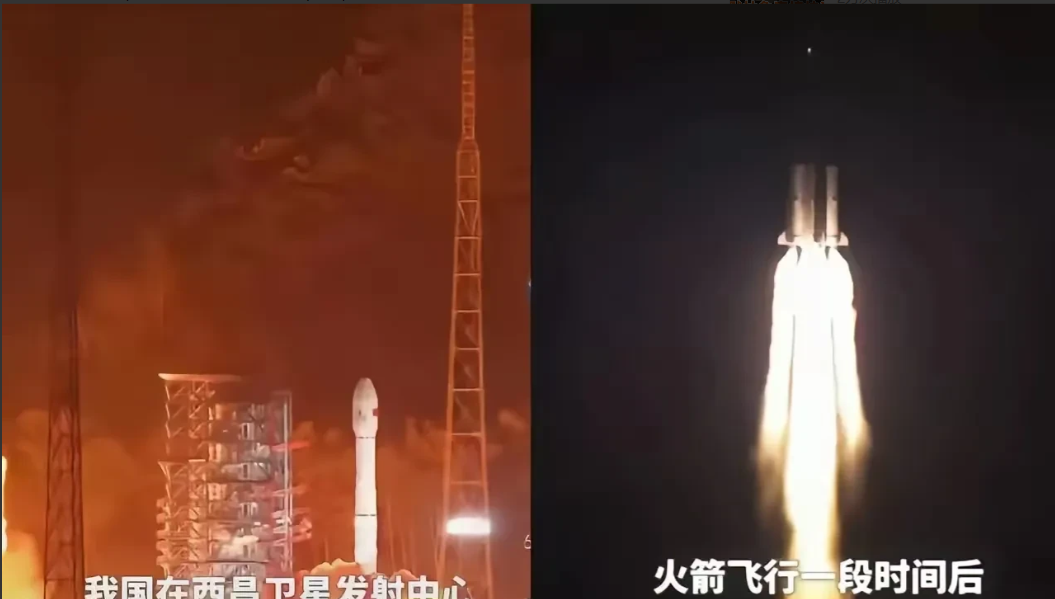 快讯！
国家航天局刚甩出王炸消息！
5月29日凌晨1时31分，西昌卫星发射中心，