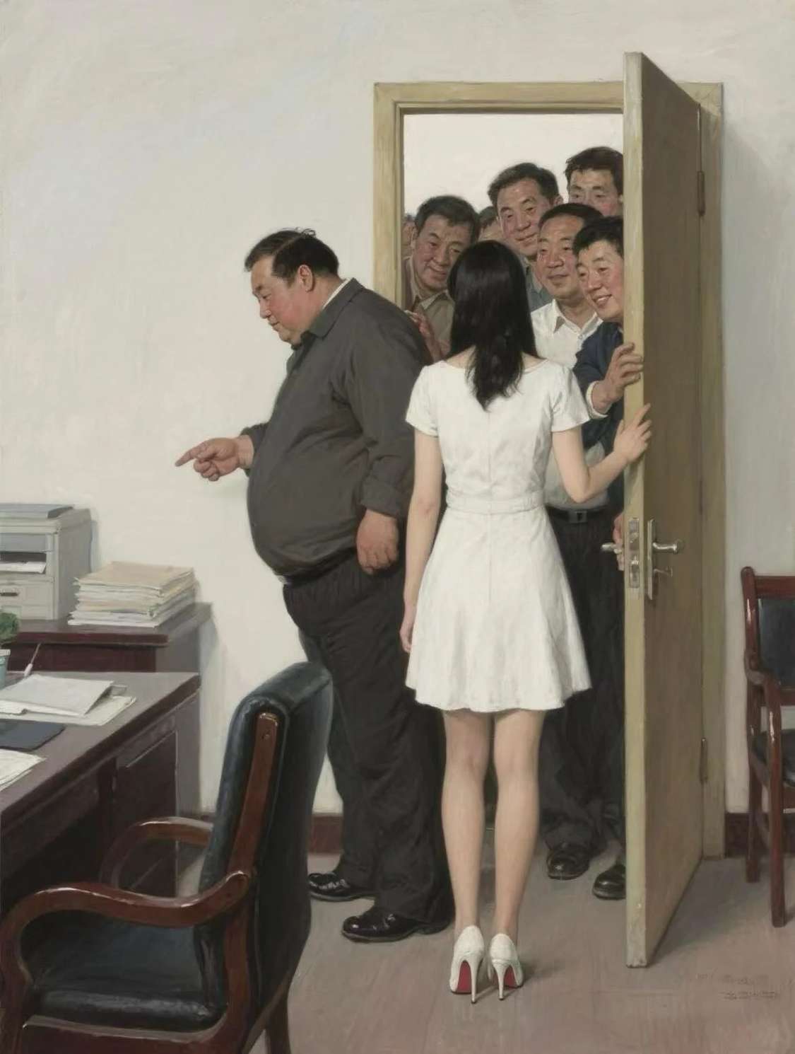 一看到这种椅子就很害怕