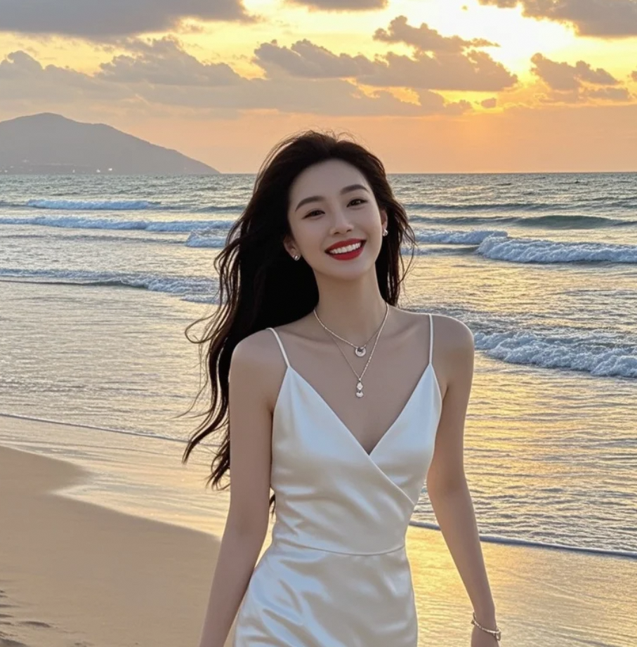 她走向光，走向海，走向无垠的温柔