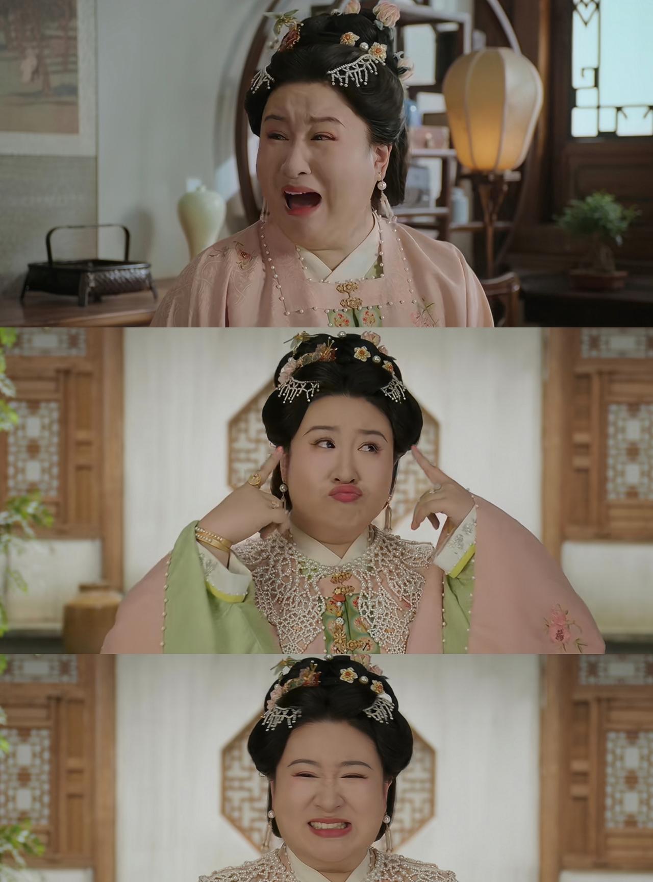 看了几集《芬芳喜事》，对锤娜丽莎的表演感到失望。
不是她演的不搞笑不滑稽，而是