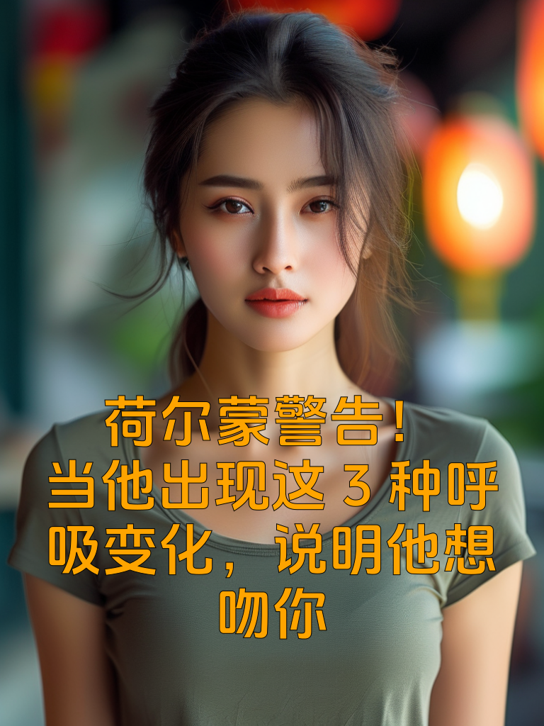 荷尔蒙警告！当他出现这3种呼吸变化，说明他想吻你