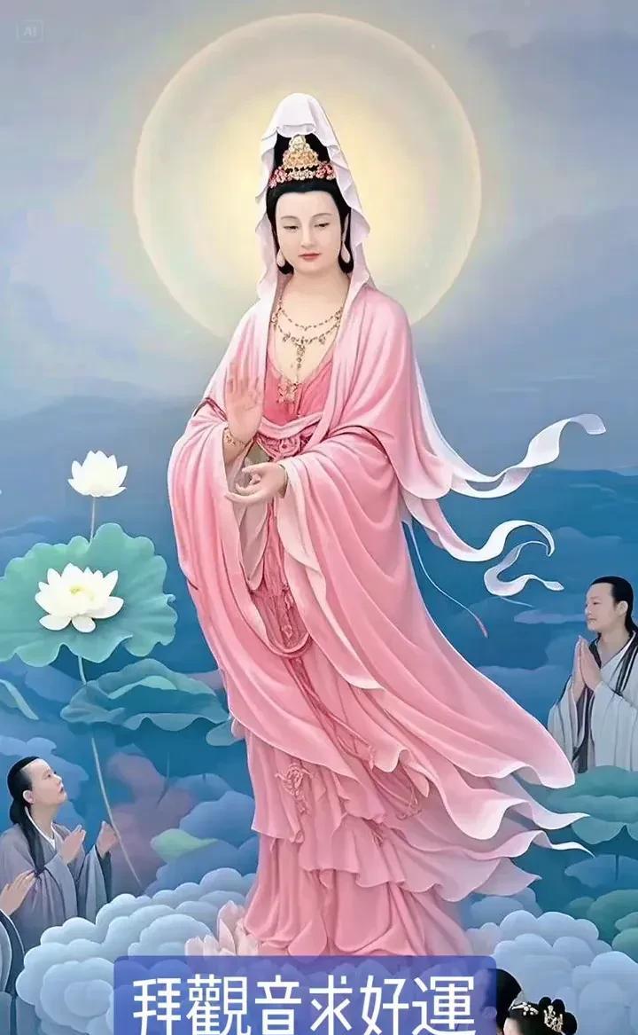 拜观音，求好运～
看见观音许个愿：
福气多、智慧多，平平安安顺顺当当，想啥都能成