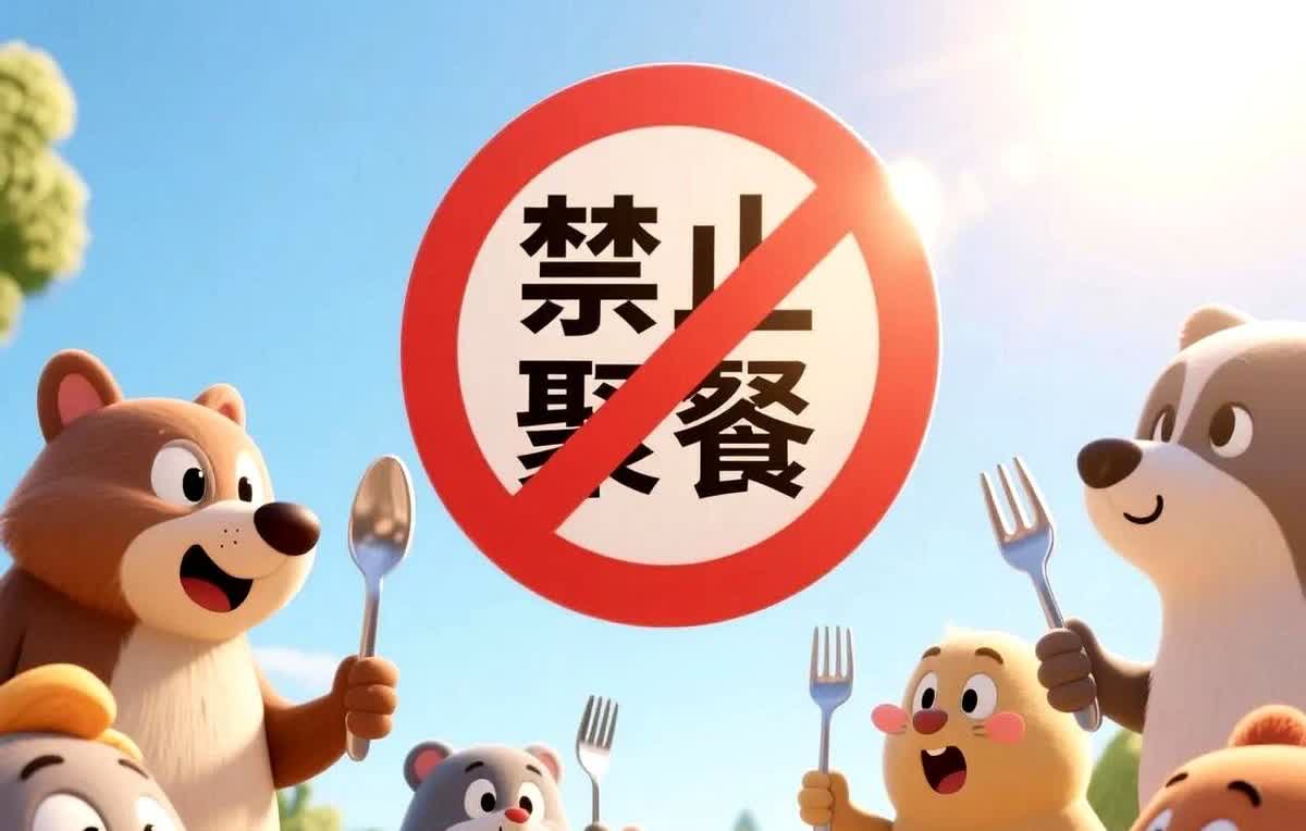 最近查违规吃喝的力度很大，通报、处理了一大批相关人员。

上周三下班前办公室