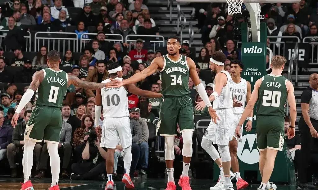 3月6号中午的NBA，创造了3个神奇记录
1、才30岁的雄鹿老大字母哥，在今天和