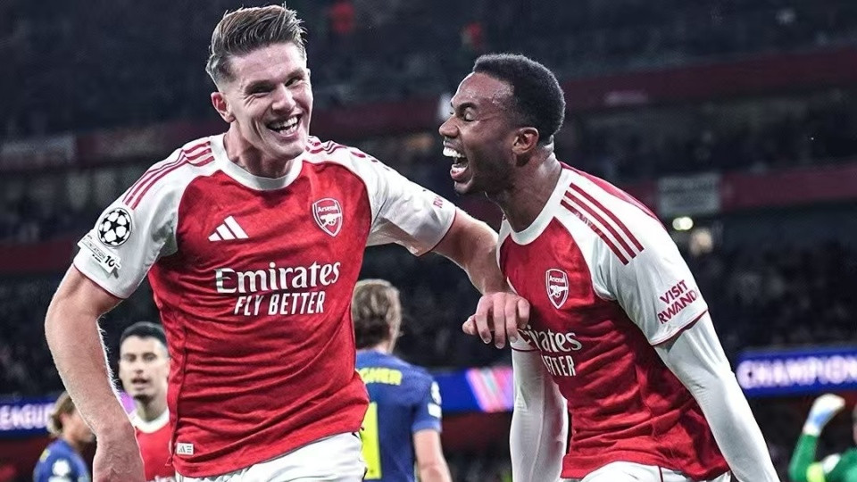 太残暴了！欧冠各大豪门火力全开，9场比赛一共打进43球！