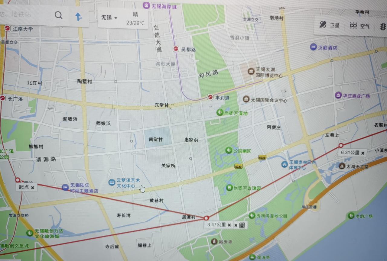无锡地铁17号线自制规划图
线路名称：无锡地铁17号线（锡熟（无锡-常熟）城际）