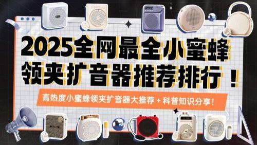 小蜜蜂扩音器哪个牌子最好可以买的？小蜜蜂扩音器排名第一品牌