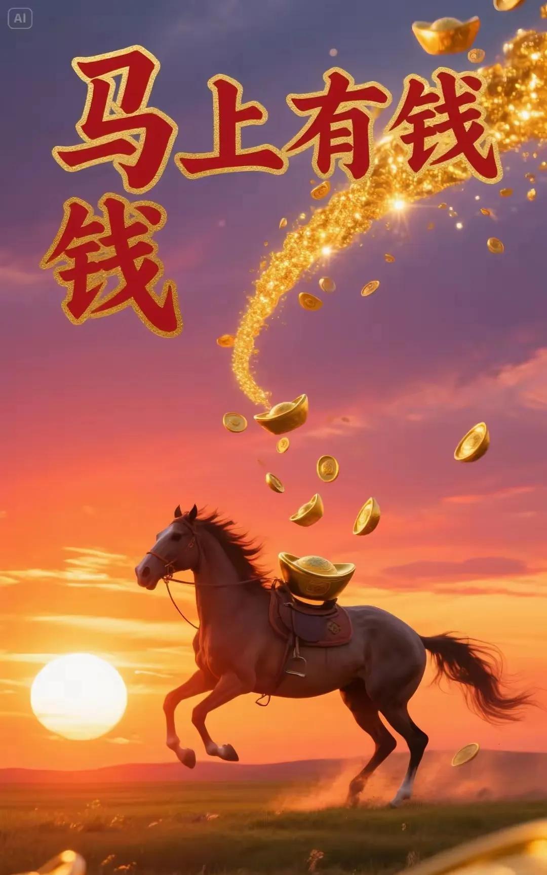 鸿运当头
马上有钱