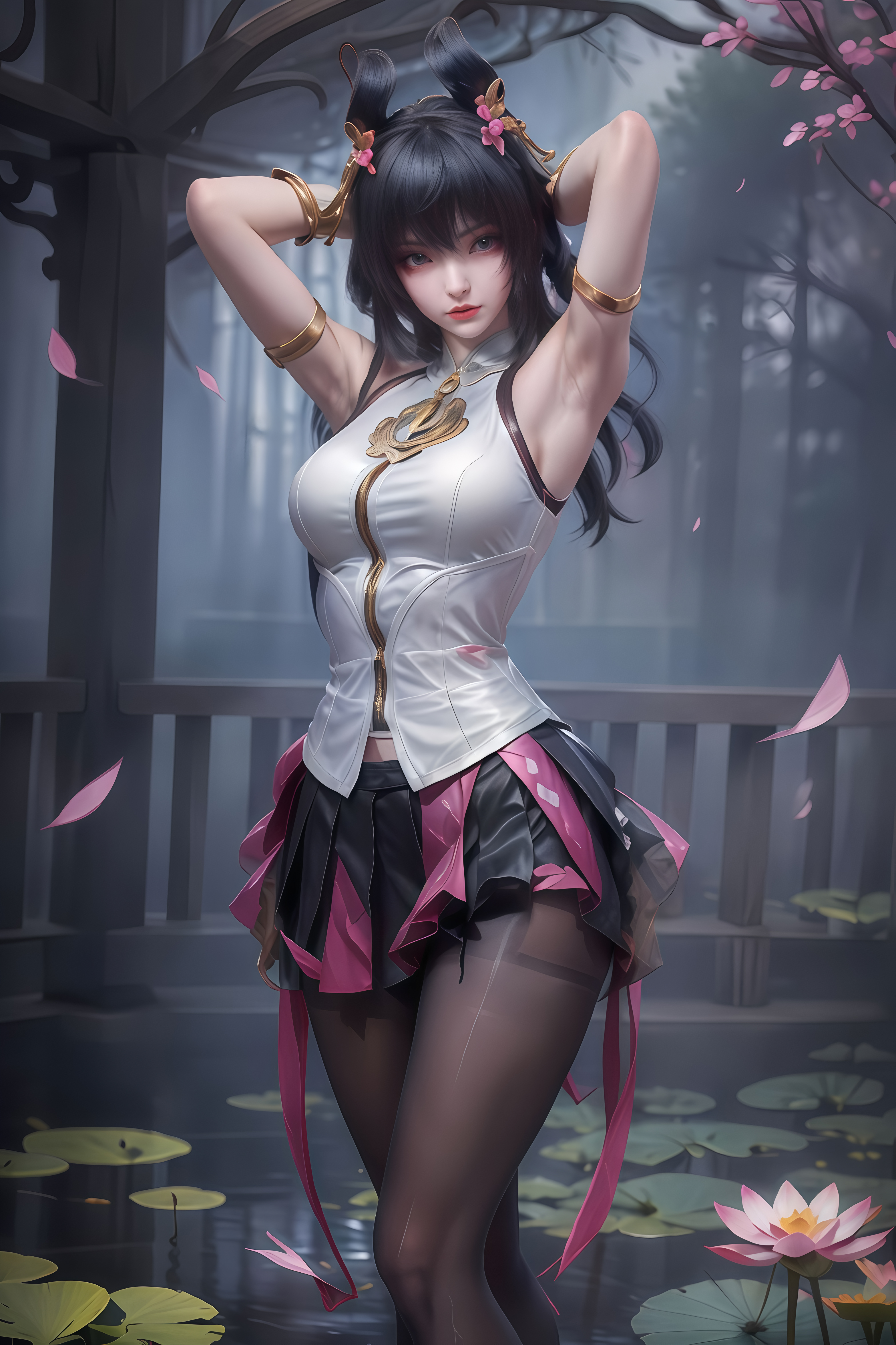 【动漫女神】公孙离·王者荣耀，CG图集绘画二次元高清壁纸！