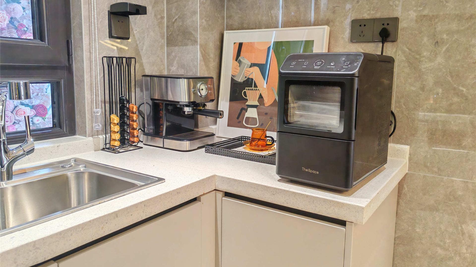 实现冰饮自由！The Space IceDuo 透明冰制冰机太绝啦！