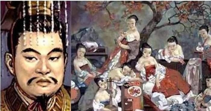 东汉末年，汉灵帝刘宏在后宫修建了一个荷花池，他要求宫女赤身裸体的在里面玩水嬉戏。