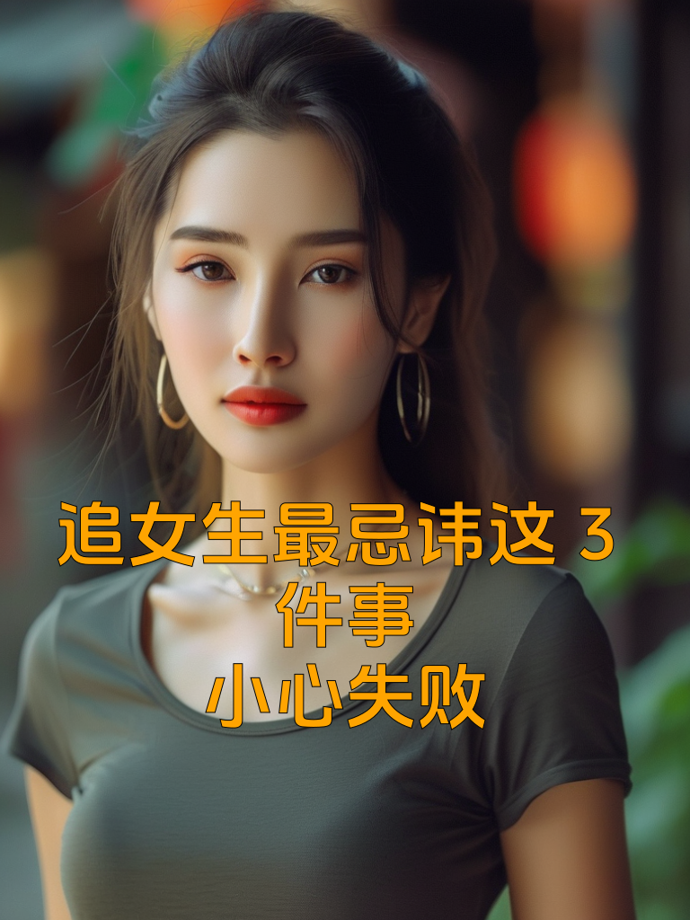 追女生最忌讳这3件事，小心失败