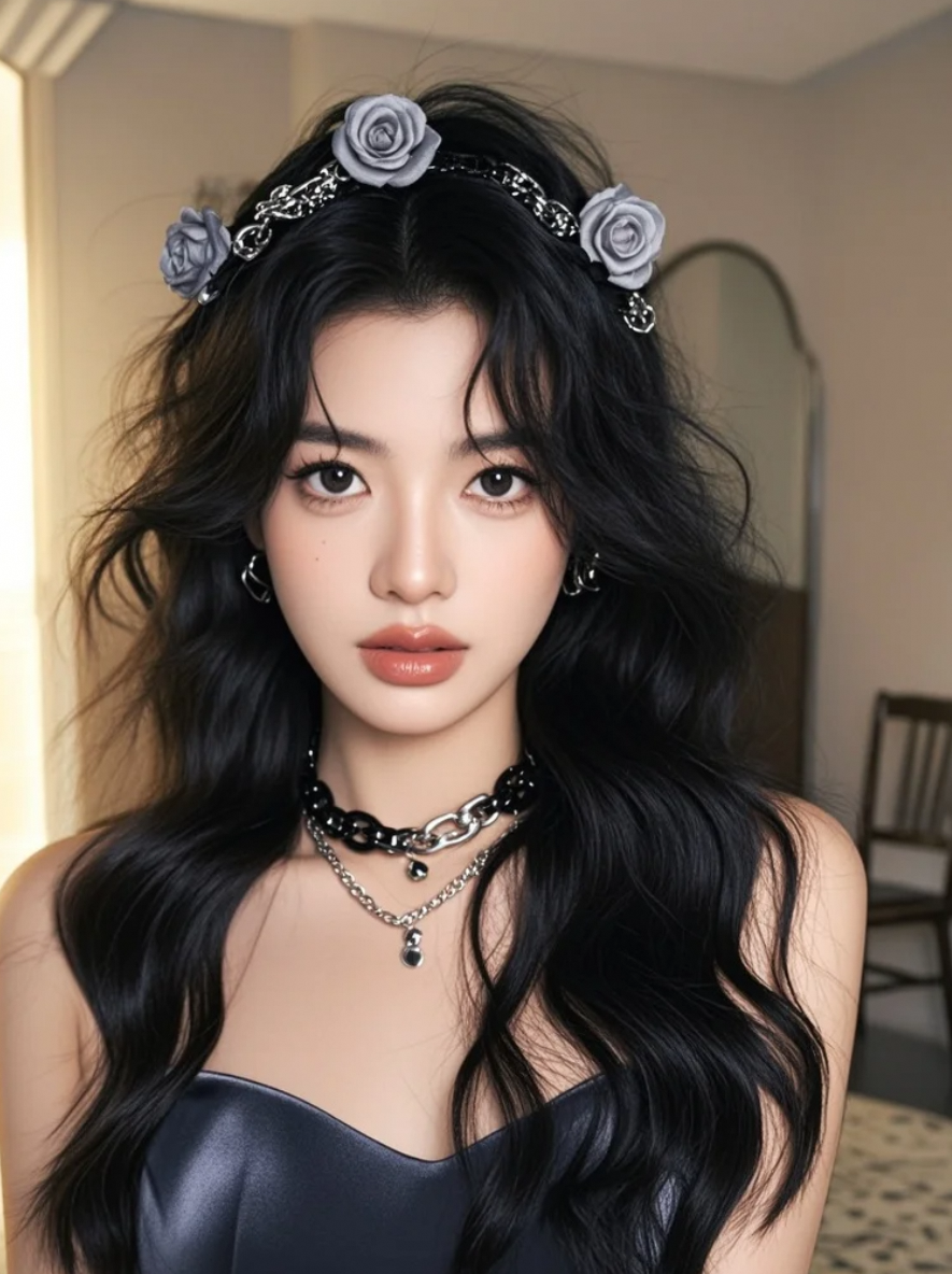 她站在光影之外，活在众人之上，美得不讲道理。