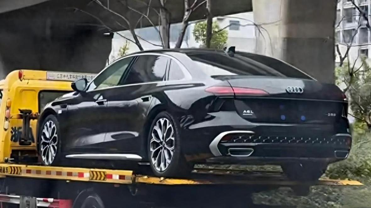 全新一代奥迪A6L实车曝光！外观造型更运动，1月15日正式亮相