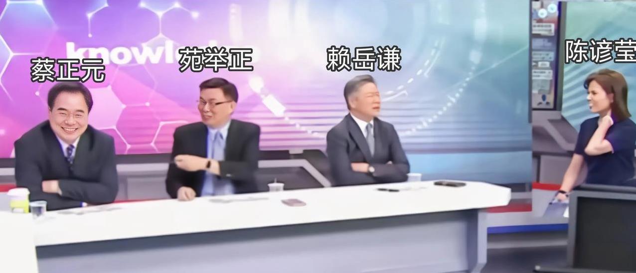 因为韩国，苑举正和蔡正元、赖岳谦观点不同。
苑举正非要说“韩国好玩，很漂亮”被蔡