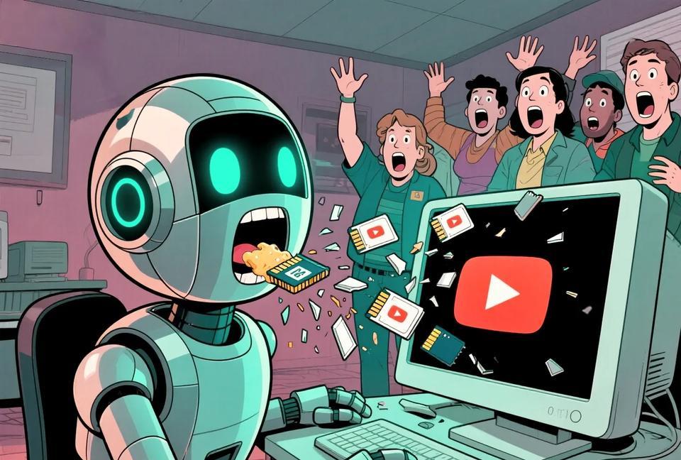 谷歌在创作者毫不知情的状况下，动用200亿条YouTube视频来训练AI模型，此