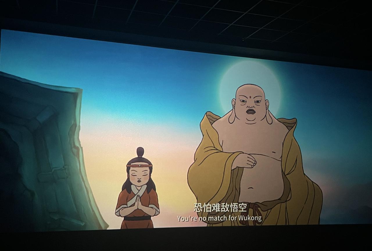 看动画片《浪浪山的小妖怪》#浪浪小妖怪# #浪浪山带娃观影# #浪浪山小妖票房#