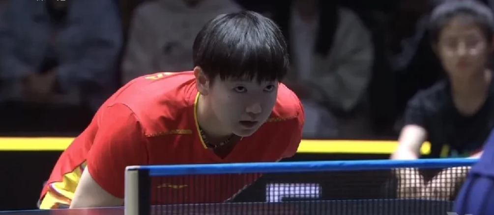 瑞典大满贯，孙颖莎对阵袁嘉楠。3-1拿下比赛。首局11-2莎莎火速拿下。第二局袁