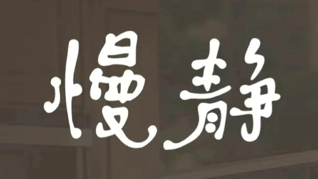 “慢”，在东方智慧的长河中，从来不是效率的反面，而是一种精微的、向内的生命艺术！