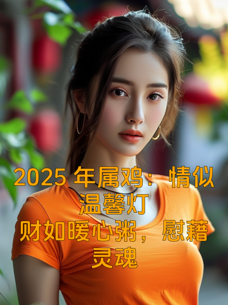 2025年属鸡：情似温馨灯，财如暖心粥，慰藉灵魂