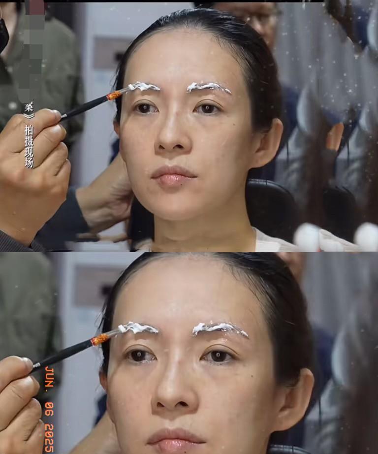 你敢相信这是纯素颜？
不愧是影后
章子怡新电影开拍
看来又是一部纯素颜上阵的影片