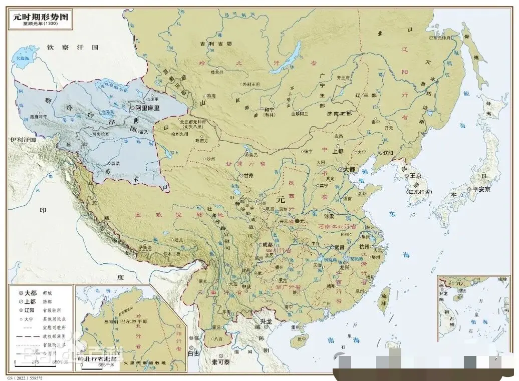 中国古代的版图，哪个是更好的中国天然疆界