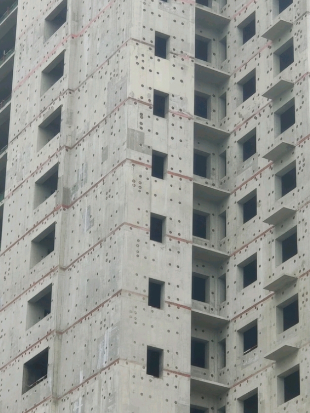 建筑外墙上为啥这么多洞？