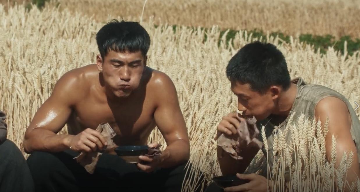 看了《生万物》，有一个奇怪的地方，
不知大家发现没有？
庄稼汉下地干活，收割麦子