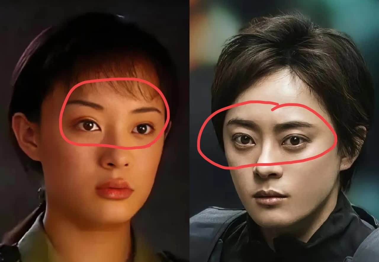 大家不要再攻击孙俪的长相不如以前了，

你们仔细看看孙俪的眼睛，

不是