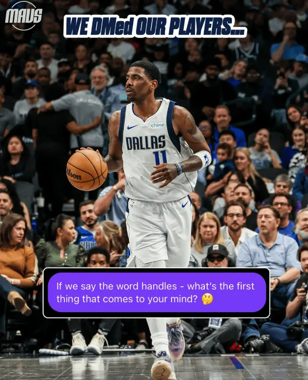 本周是NBA的运球周，有球迷向独行侠社媒提问：谁是世界上运球最好的球员？
独行侠