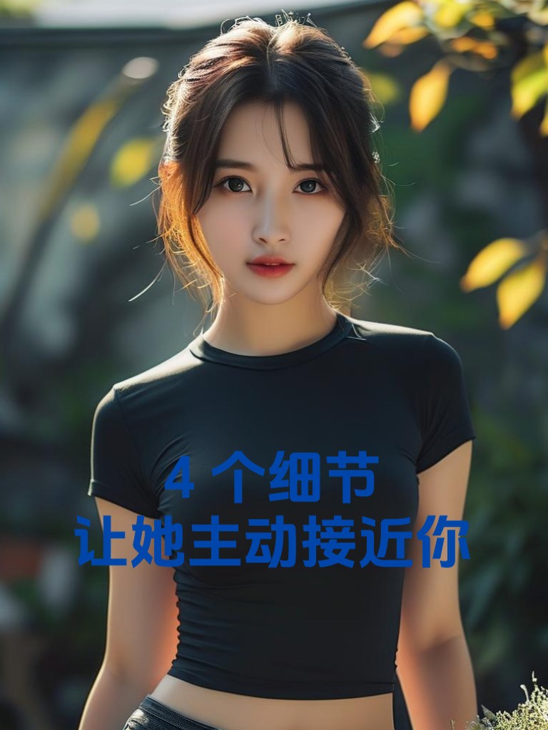 4个细节，让她主动接近你