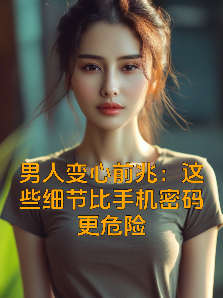 男人变心前兆：这些细节比手机密码更危险