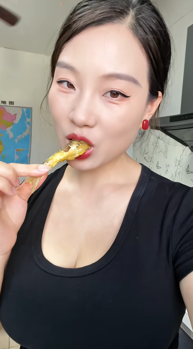 做的干炸小鱼很好吃u ！