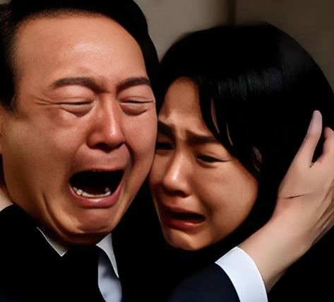 李在明对尹锡悦太狠了，10个人一起动手，尹锡悦的手臂差点就脱臼了。最终这10个人