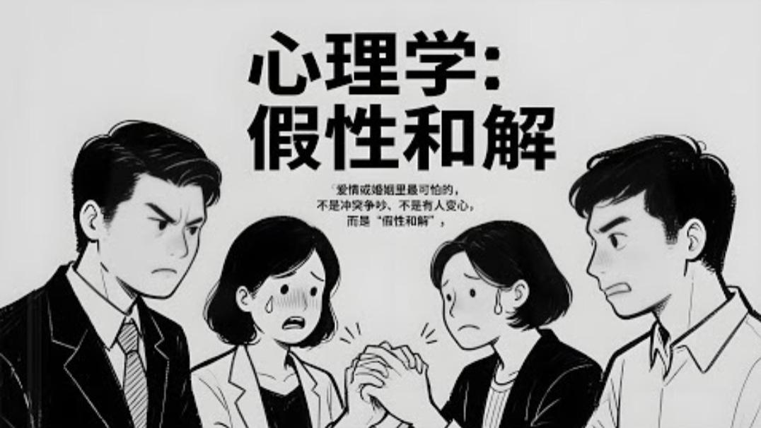 假性和解：一场精心策划的关系安乐死