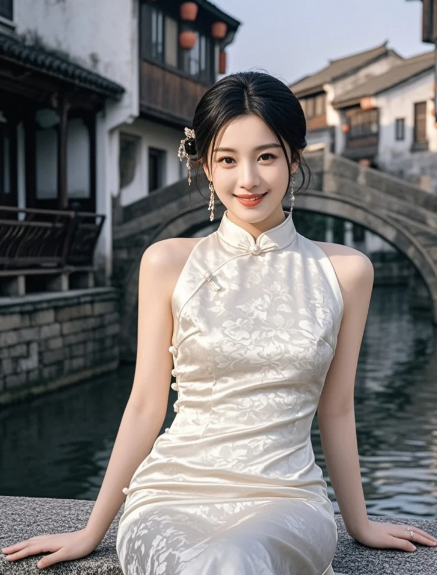 这组美照是女娲炫技现场吧？她美到让我怀疑自己是泥点子