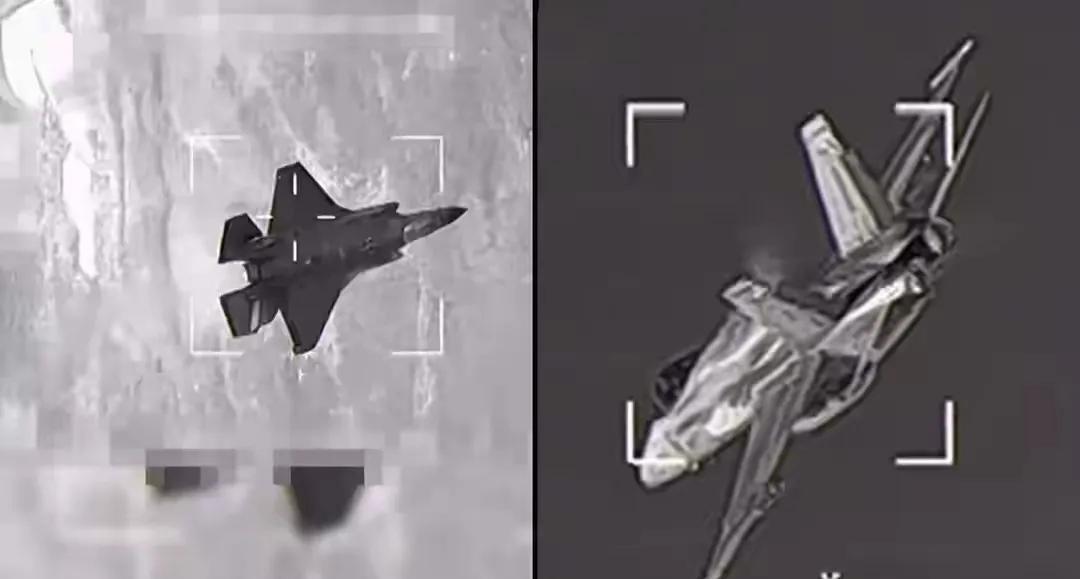 突发，法国空军最近有点飘，在社交媒体上发布了阵风“击落”F - 35的44秒视频