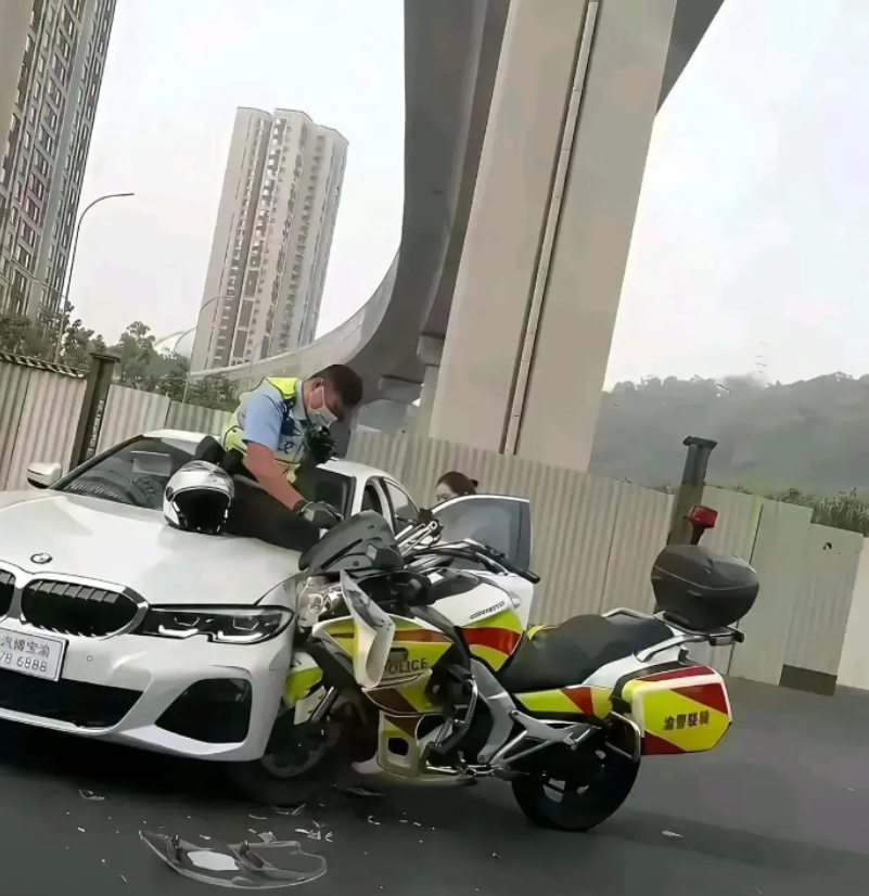 交警：有时候很想报警