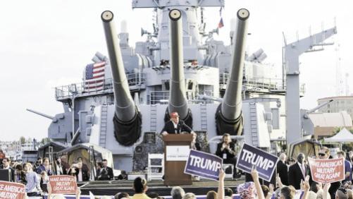 靠“钢铁意志”战胜中国！美总统决策大逆转 用传统武器打赢战争