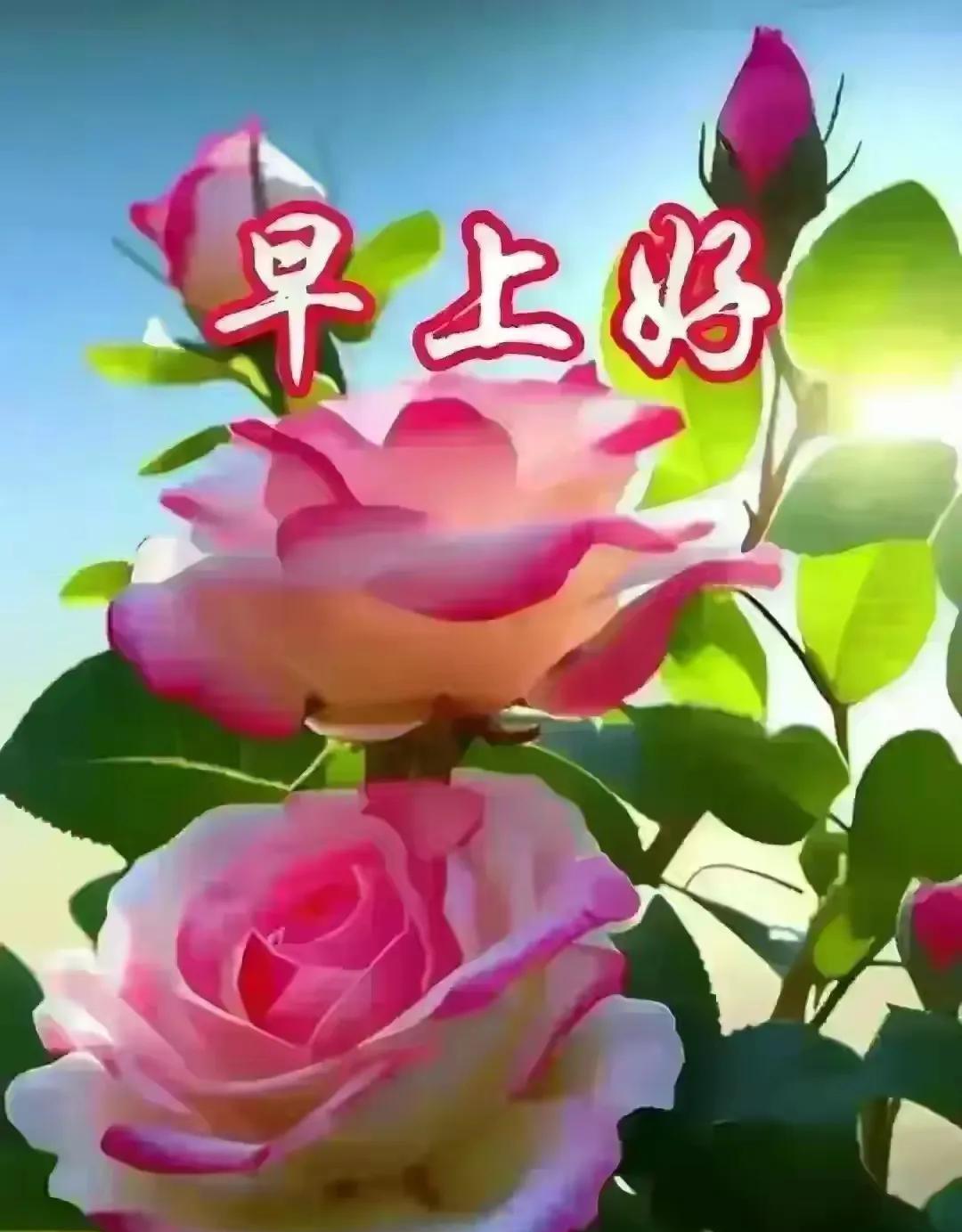[玫瑰]早上好[玫瑰]
愿所有的深情意重，
都能换来岁月温柔，
愿所有的碎碎念念
