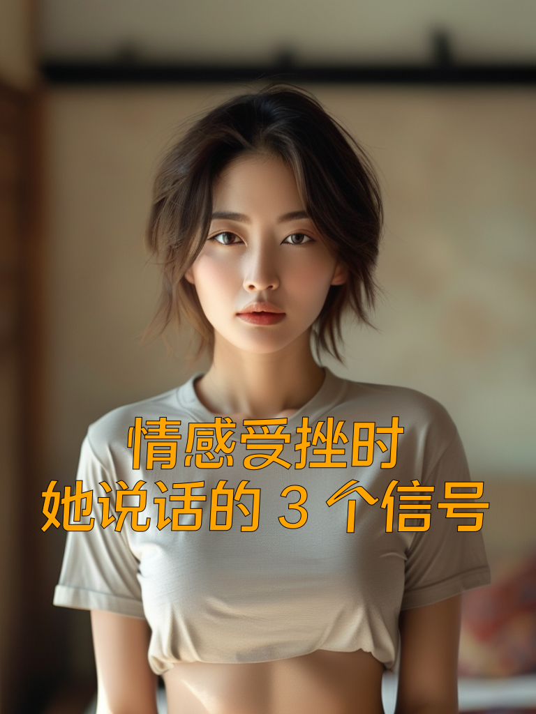 情感受挫时，她说话的3个信号