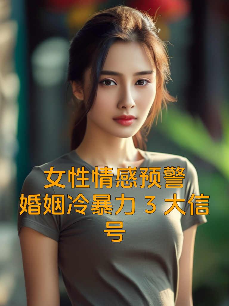 女性情感预警：婚姻冷暴力3大信号