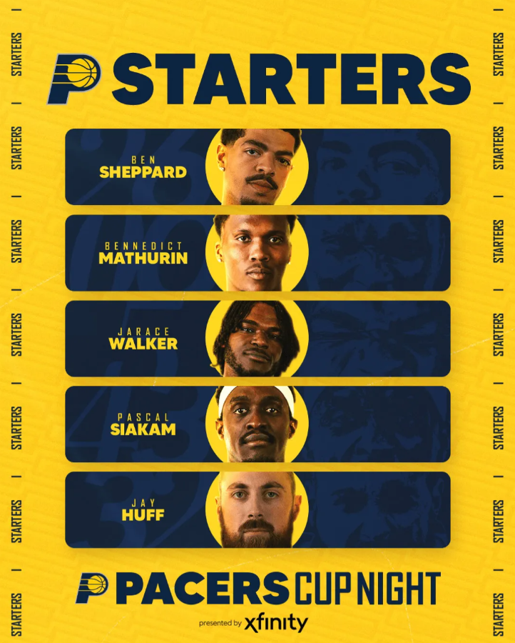 NBA杯小组赛，步行者将对阵奇才。
步行者首发：谢泼德、马瑟林、沃克、西亚卡姆、