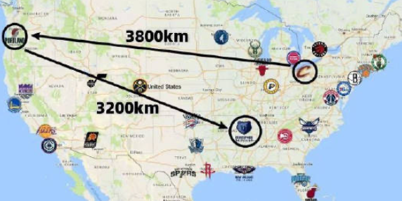 杨瀚森5天内辗转克利夫兰、波特兰、孟菲斯三城，累计飞行近7000公里。4日开拓者