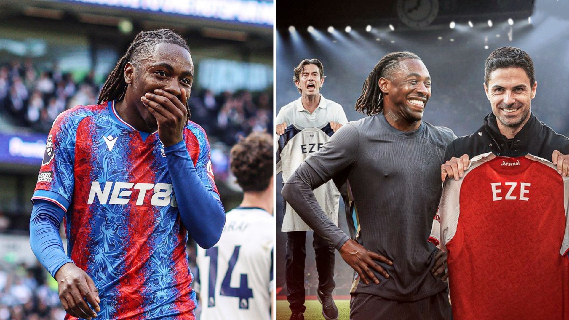 多家媒体确认：阿森纳签约埃泽已达成协议，转会费超6000万镑。
热刺对埃泽感到非