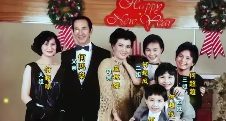赌王二房子女们的合影这张照片拍摄于1983年，是赌王何鸿燊二房子女们的全家福。何
